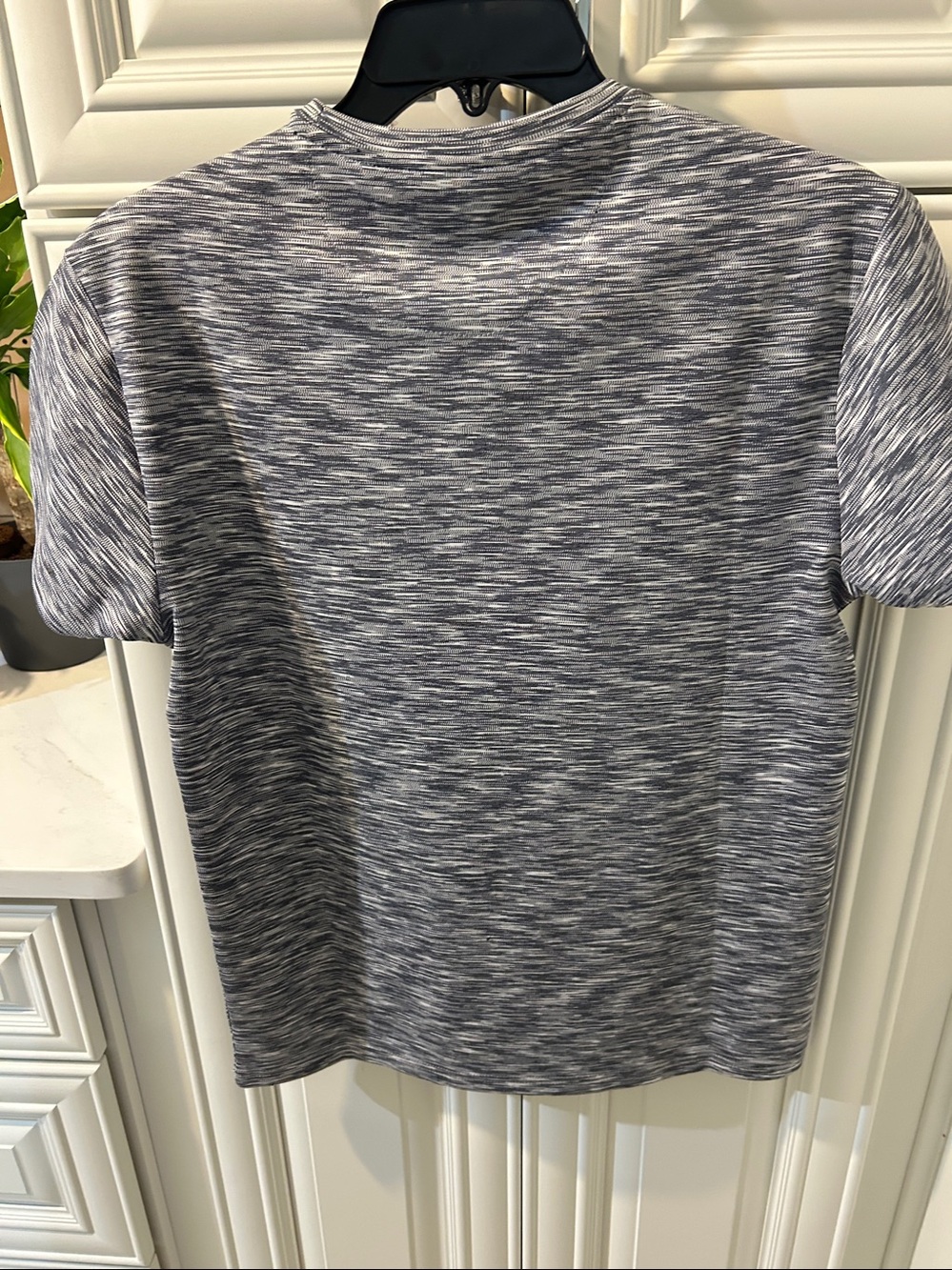 Men's Space-Dye Short Sleeve Tee — Heathered Gray